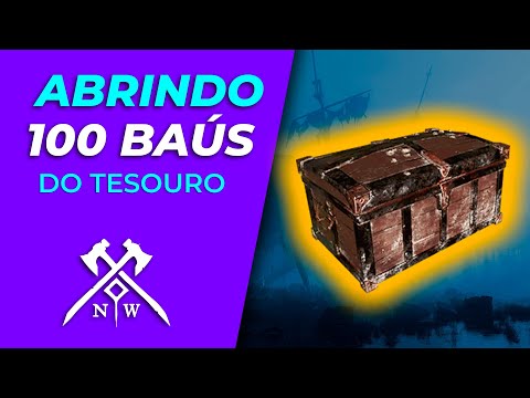 Abrindo 100 BAÚS do Tesouro - New World