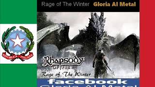 Rhapsody of Fire Rage of The Winter  Especial Italia