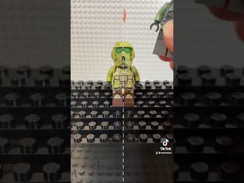 New vs OG Lego Star Wars Episode 3 Clone Kashyyyk Scout Trooper!