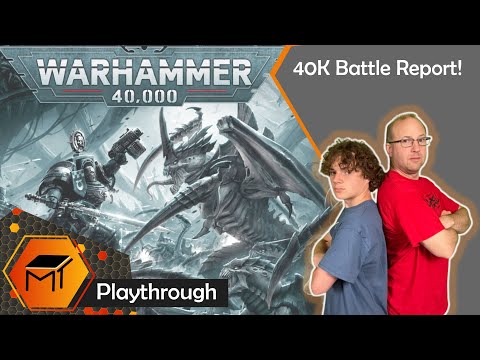 Warhammer 40k l Ultimate Starter Set l Battle Report