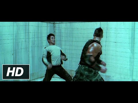 Danny vs 4 Giant men (Epic Fight) Unleashed 2005 Movie Clip HD