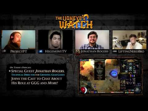 Path of Exile The Lioneye's Watch Podcast #09 - Feat. Technical Director Jonathan Rogers!