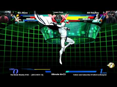 The Break #183   UMvC3 LF   BG JRosa VS MH RayRay