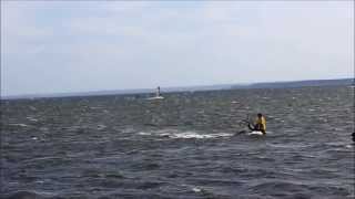 preview picture of video 'Taxi kite kitesurfing Chalupy Poland'