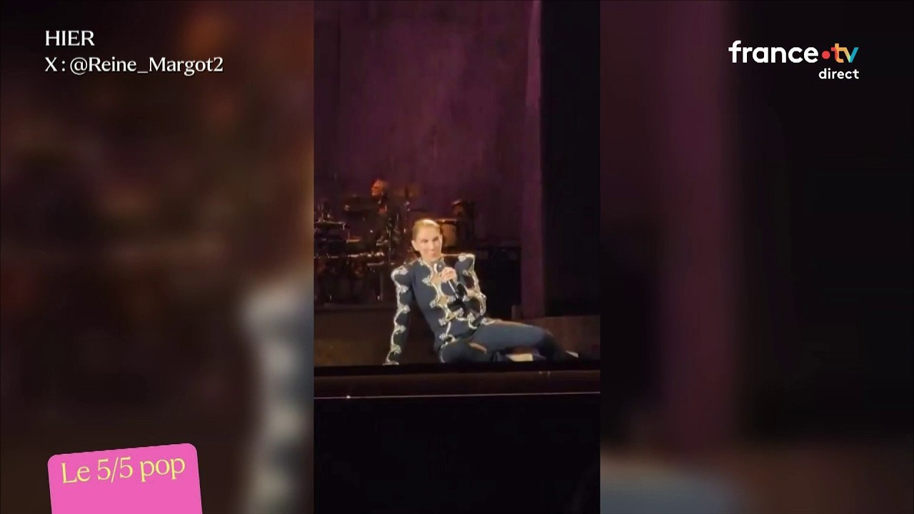 Les petits couacs du concert de Céline Dion - Le 5/5 Pop de Lorrain Sénéchal