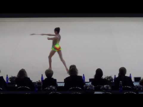 Natalie Garcia CAN clubs junior final Miss Valentine 2017