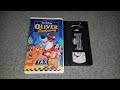 Opening Closing To Oliver Company 1996 VHS