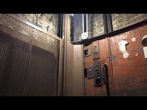 (Stuck?!) Spooky but Epic Manual Reliance Winding Drum Elevator @ Iwan Ries Co. - Chicago, IL.