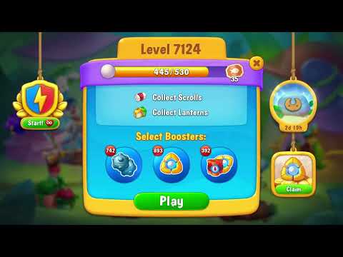 Fishdom 7124 Level - 14 moves - NO BooSTERS