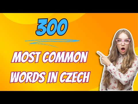 300 most common words in Czech Language