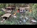 Diy How To Make Cow Shed Village Farmer House House Of Animals Horse House Goat Farm Wooden