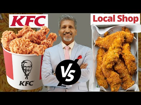 KFC VS Local Chicken Wala I #shorts I #kfc
