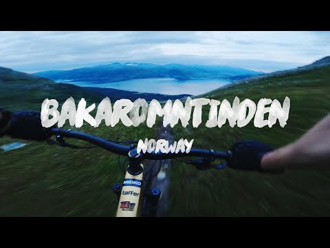 Bakaromntinden mtb trail in the northern Norway