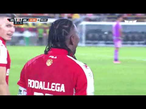 🦁🏆 ¡HUGO RODALLEGA Y UN GOLAZO DE TIRO LIBRE CONTRA JUNIOR EN LA #SUPERLIGAxWIN!