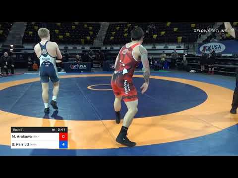 72 Kg Quarterfinal - Micah Arakawa, Grapplers HI Vs Griffin Parriott, Minnesota