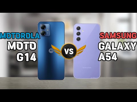 Motorola Moto G14 Vs Samsung Galaxy A54 Comparison.