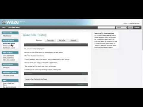 Bug Report - Training Video
