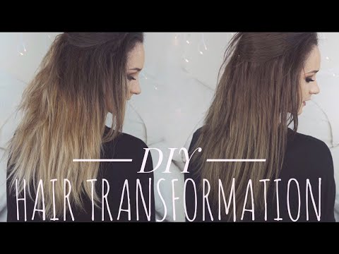 DYING MY HAIR BACK TO BROWN | DIY Hair Transformation | Hannah Dorman