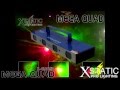 X-4LRGHD Quad Head Xstatic Pro Lighting 2x Red 2x Green Professional Laser Light pro dj club stage