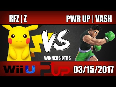RF7 | Z (Pikachu) vs PWR Up | Vash (Little Mac) Wii U Winners Qtrs - SOS