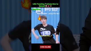 Download lagu LISA teaching trainees how to Dance!!😂✨️|| #youtubeshorts #hira #lisaedit #10millionviews mp3