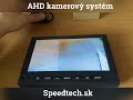 AHD kamerový systém 12V / 24V - AHD kamera 110° + 7" LCD monitor (4-PIN) - Video Youtube