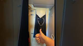 Great over the door laundry hamper for small Cruise cabins! Amazon: https://amzn.to/4uoIRT1