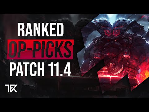 OP-Picks Patch 11.4 | Besten Champions fürs Ranked | german | TFK