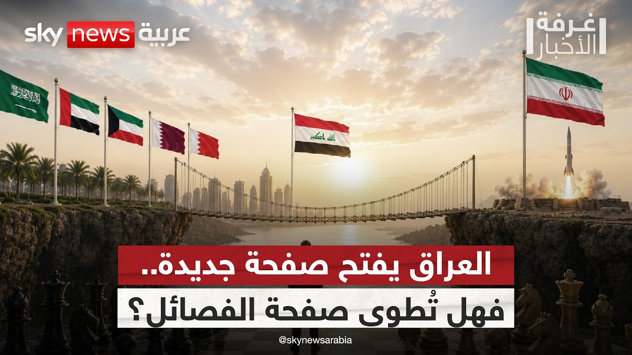 فيديو | بعد حرب إيران العراق يعيد رسم أولوياته.. ماذا يعني التقارب مع الخليج؟ | #غرفة_الأخبار