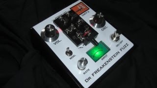 Video thumbnail for Rainger FX - Dr. Freakenstein Fuzz DrFF-3 (ESP Custom Shop Jeff Hanneman EMG81) by Dennis Kayzer