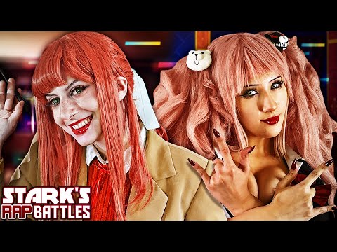 Monika vs. Junko Enoshima - Stark's Rap Battles (Feat. Kurobane Azia, shishishiena, & More!)