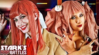 Monika vs. Junko Enoshima - Stark's Rap Battles (Feat. Kurobane Azia, shishishiena, & More!)