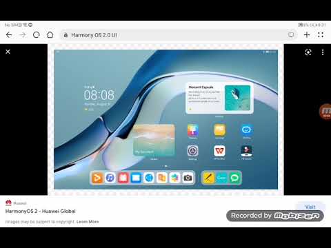 Creating Harmony OS UI and Apps in Lama Batarfi's Huawei MatePad T10