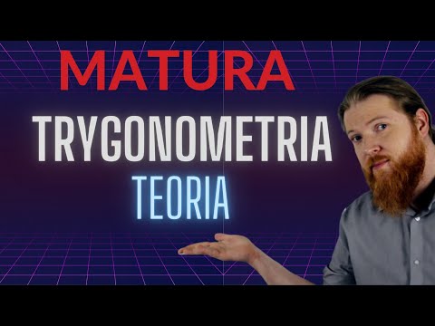 Trygonometria teoria PEWNIAK trygonometria cz.1 MATURA PODSTAWA