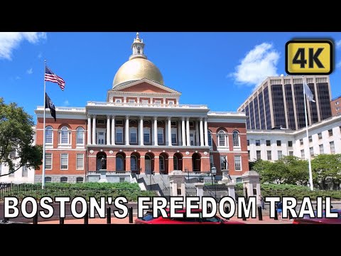🇺🇸 Explore BOSTON'S HISTORY: Freedom Trail Journey (Extended Tour - Part 1)