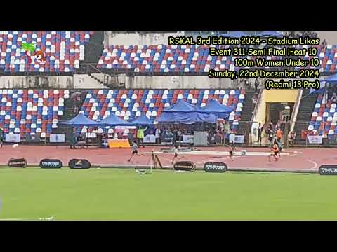 2024 12 22 RSKAL Event 311 Semi Final H10 100m W U10 - Redmi 13 Pro