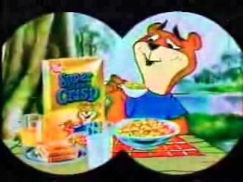 1980 Super Golden Crisp Sugar Bear Commercial