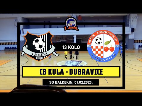 1. ŽMNL: CB KULA - DUBRAVICE  1:5, 07.02.2025.