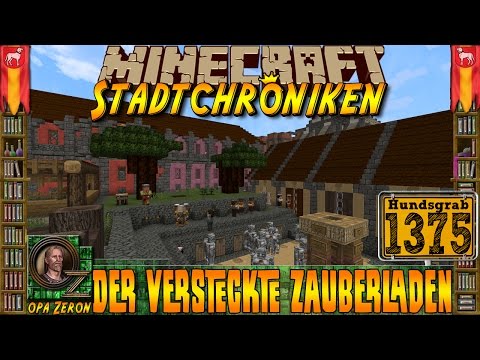 Minecraft #1375 -Stadtchroniken- Der versteckte Zauberladen [HD+Deutsch]
