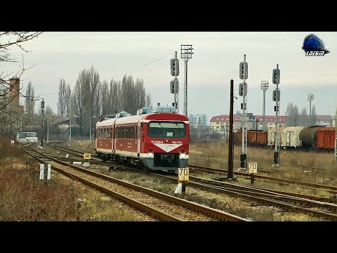 DH2/SN83 DMU RO-TFC Trece in Viteza prin/Pass in Speed Through Oradea Est Triaj - 20 January 2015