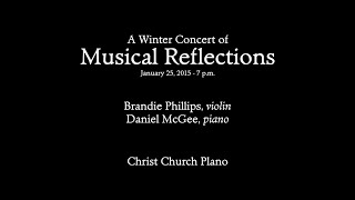 2015 Winter Concert Brandie Phillips & Daniel McGee