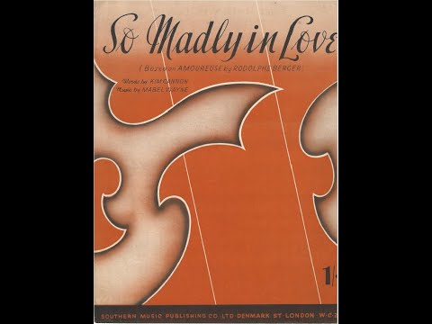 So Madly in Love (1952)