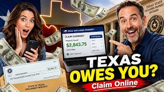 How to claim unclaimed property in Texas online