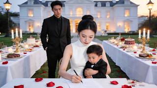 CEO once hated her; she left with their son—6 years later, he kneels begging her back!