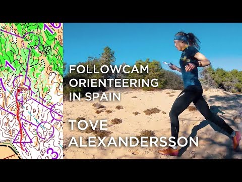 TOVE ALEXANDERSSON | ORIENTEERING IN SPAIN | GPS ORIENTEERING VIDEO