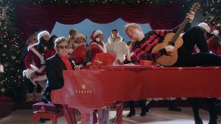 Kadr z teledysku Merry Christmas tekst piosenki Ed Sheeran & Elton John