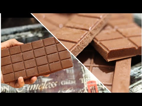 How to Make Homemade Chocolate || Only 4 Ingredients