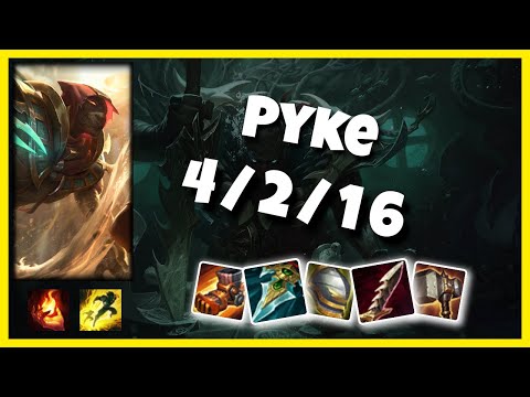 Pyke vs Pantheon EU Challenger SUPPORT (4/2/16) Gameplay Replay - Patch 10.23