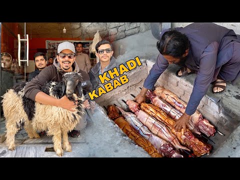 INSANE WHOLE STUFFED LAMB - Intestine BBQ & Khadi Kebab, Street Food In Quetta, Pakistan