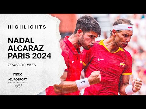PARIS 2024 – A UNIQUE DUO! The Best Points from the Nadal/Alcaraz Pair [comms in english]